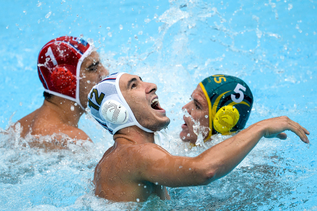 Чемпионат мира FINA 2015. Водное поло. Мужчины. Матч Сербия - Австралия